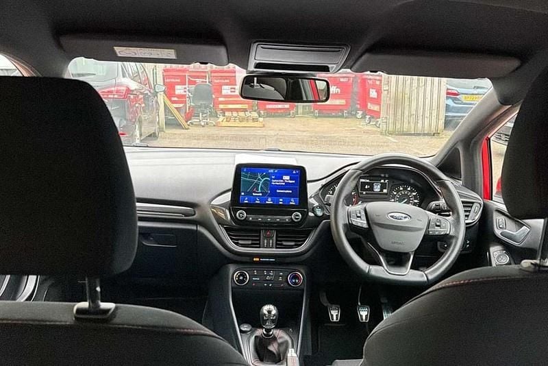 Used Ford Fiesta ST-Line 94 HP (69 kW) 2021 Red Hatchback