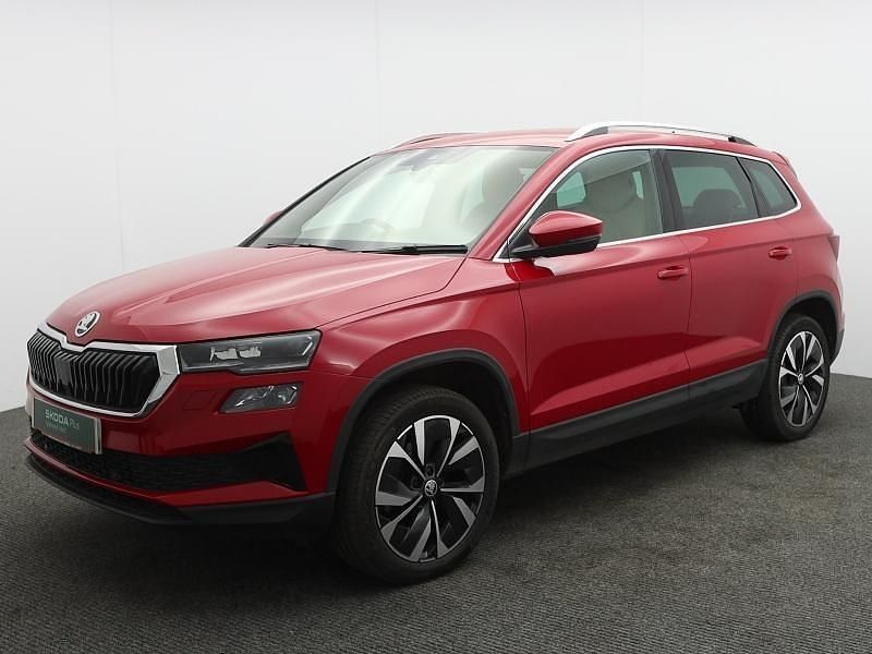 Used Skoda Karoq SE L 150 HP (110 kW) 2022 Red SUV