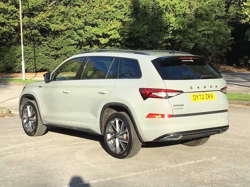 Used Skoda Kodiaq SportLine 150 HP (110 kW) 2022 Grey SUV