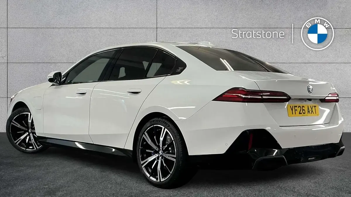 New BMW 530e M Sport 295 HP (216 kW) 2026 White