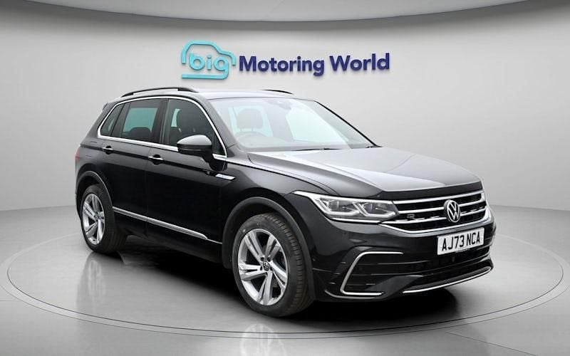 Used VW Tiguan R-line Edition 150 HP (110 kW) 2023 Black SUV