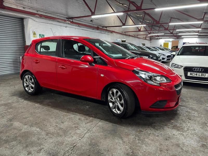 Used Vauxhall Corsa 75 HP (55 kW) 2017 Red Hatchback