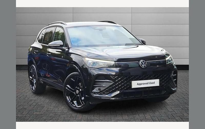 Black Used 2024 VW Tiguan R-line SUV | £34,195 (A bit pricey) - Image 1/3