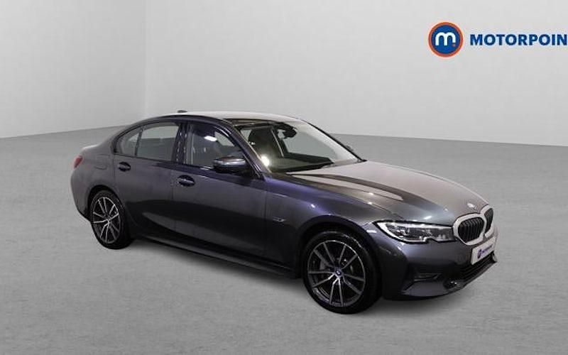 Used BMW 330e Sport Line 292 HP (214 kW) 2021 Grey Sedan
