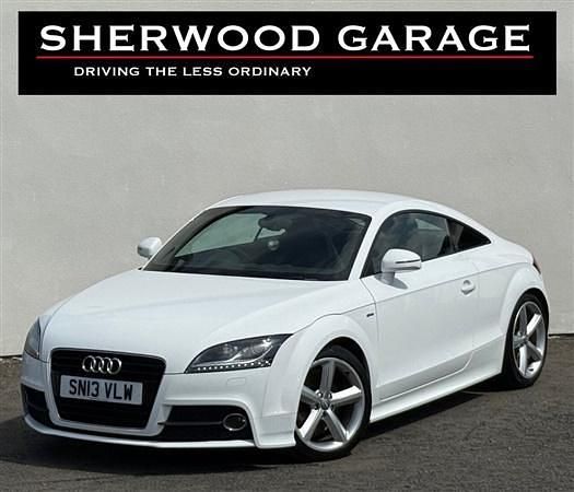 White Used 2013 Audi TT S-Line Coupe | £7,990 (Expensive) - Image 1/1