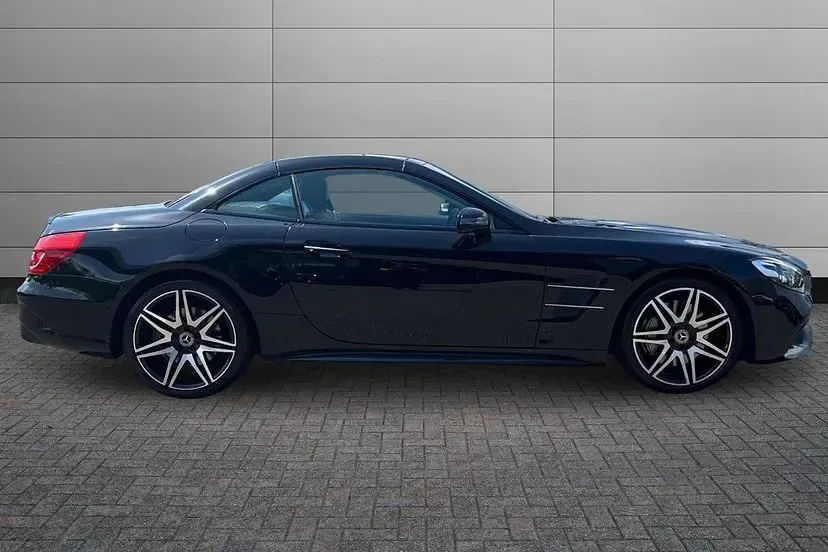 Used Mercedes SL500 Premium 449 HP (330 kW) 2020 Obsidian black Cabriolet
