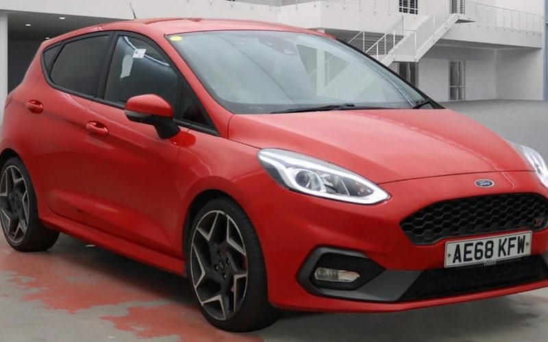 Used Ford Fiesta ST 200 HP (147 kW) 2019 Red Hatchback