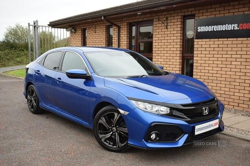 Blue Used 2017 Honda Civic SR Hatchback | £11,750 (Good price) - Image 1/1