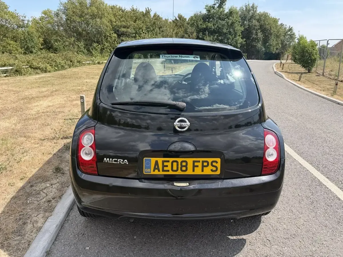 Used Nissan Micra Acenta+ 2008 Black Hatchback