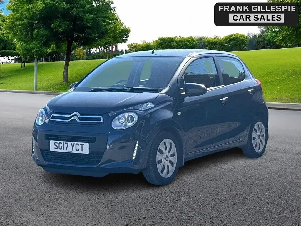 Używany Citroën C1 Feel 2017 Niebieski Hatchback