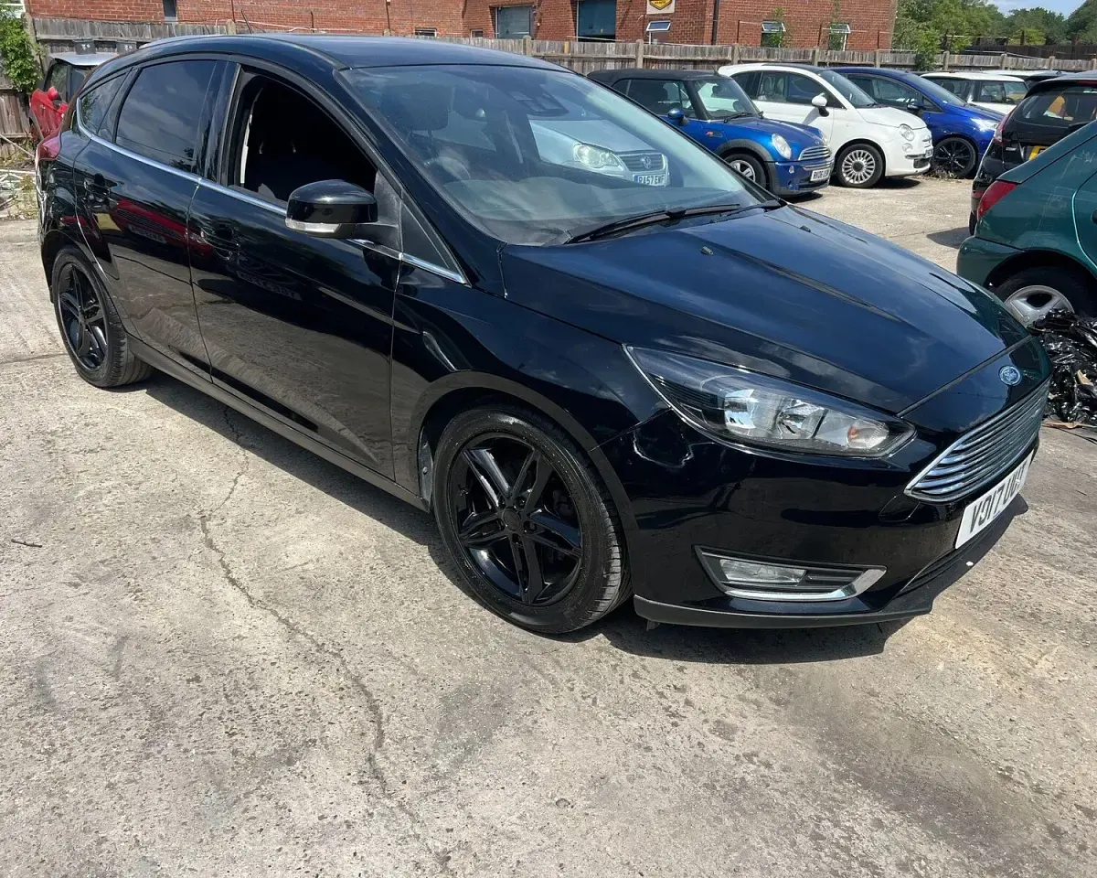 Used Ford Focus Titanium 2017 Black Hatchback