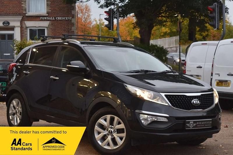 Black Used 2015 Kia Sportage 2 SUV | £4,195 (A bit pricey) - Image 1/1