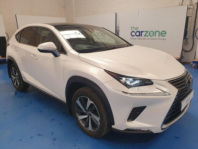 White Used 2019 Lexus NX300h E-FOUR SUV | £22,499 (Super price) - Image 1/4