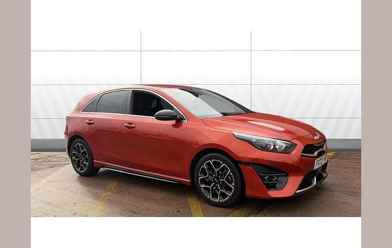Orange Used 2022 Kia Ceed GT-Line Hatchback | £18,828 (A bit pricey) - Image 1/4