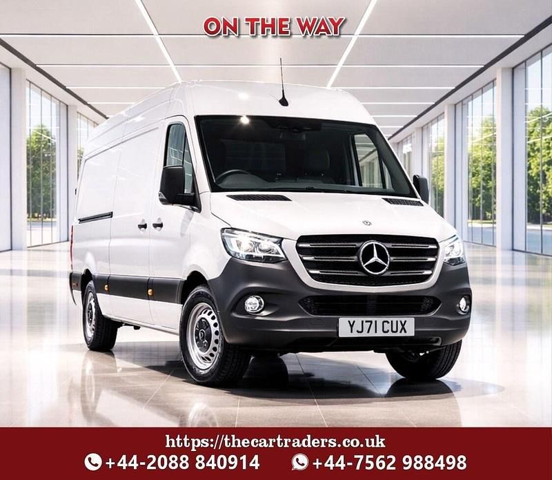 Begagnad Mercedes Sprinter Progressive 2021 Vit Van