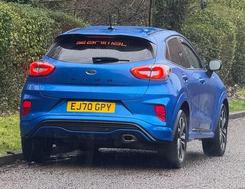 Used Ford Puma ST-Line 125 HP (91 kW) 2021 Blue SUV