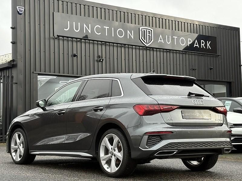 Used Audi A3 S-Line 150 HP (110 kW) 2020 Grey Hatchback
