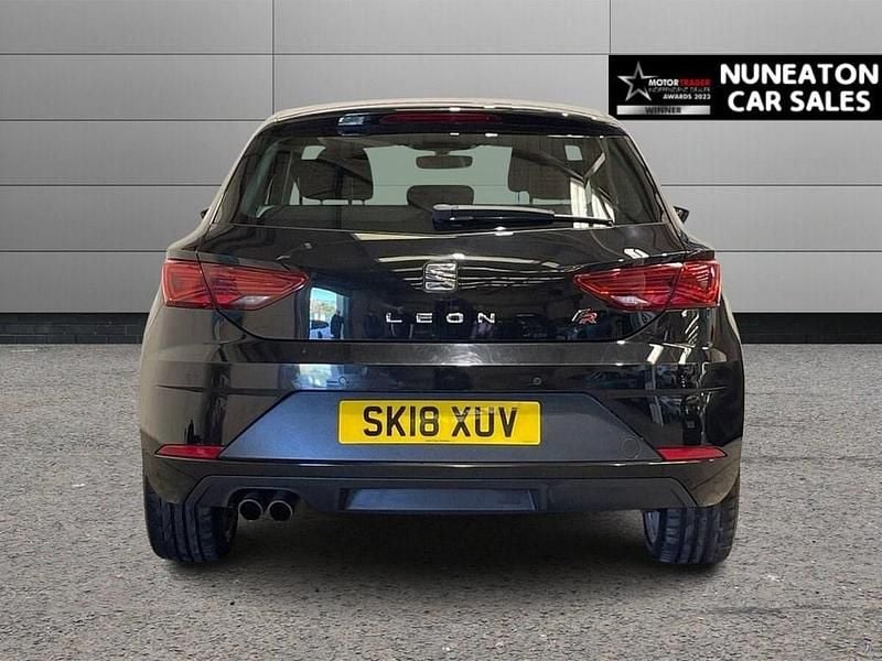 Used Seat Leon FR 125 HP (91 kW) 2018 Black Coupe