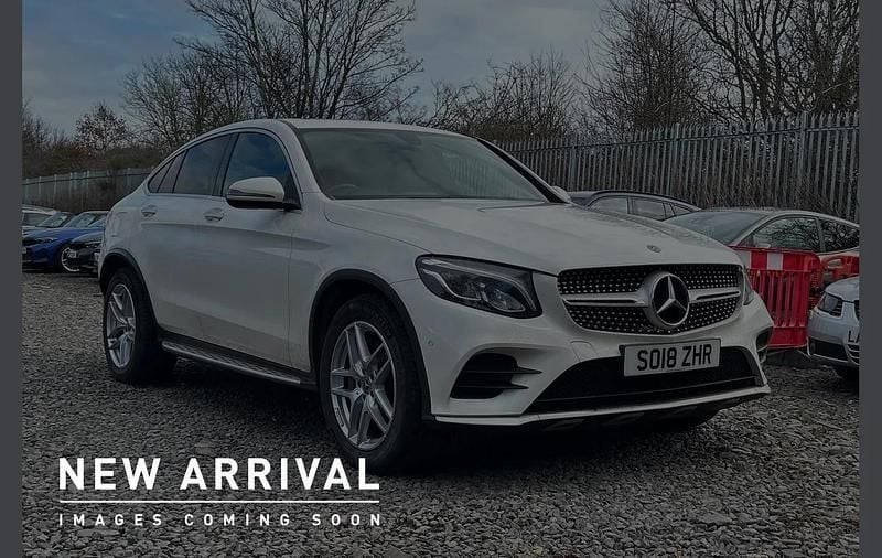 Used Mercedes GLC350 AMG Line Premium 254 HP (186 kW) 2018 White Coupe