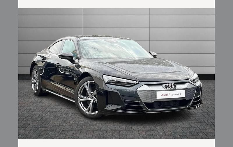 Black Used 2022 Audi e-tron GT quattro Comfort Sedan | £42,470 (Fair price) - Image 1/4