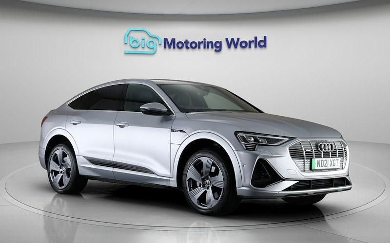 Used Audi e-tron Sportback S-Line 300 kW (408 HP) 2021 Silver SUV