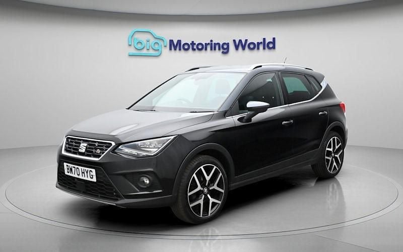 Used Seat Arona FR Sport 110 HP (80 kW) 2021 Black SUV