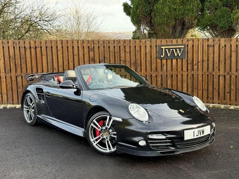 Black Used 2011 Porsche 997 Turbo Cabriolet | £54,975 - Image 1/4