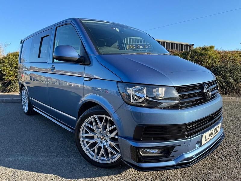 Used VW T6 Highline 2018 Blue Van