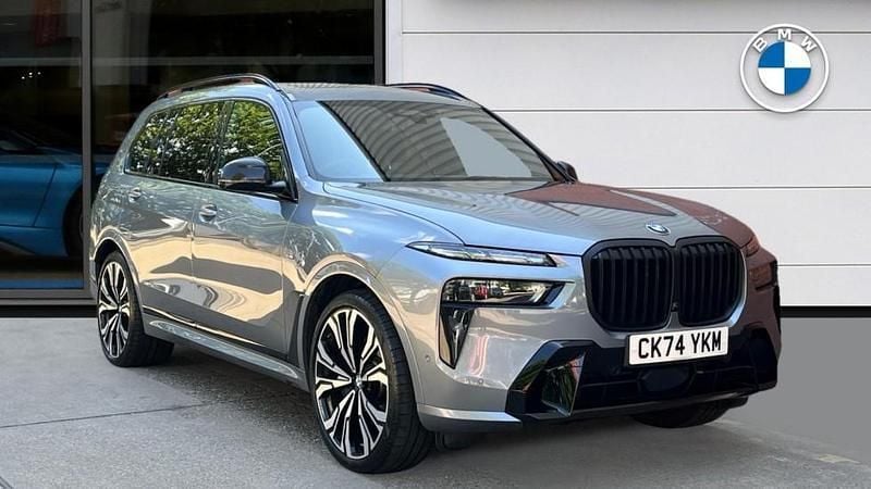 Grey Used 2024 BMW X7 M Sport SUV | £85,400 - Image 1/4