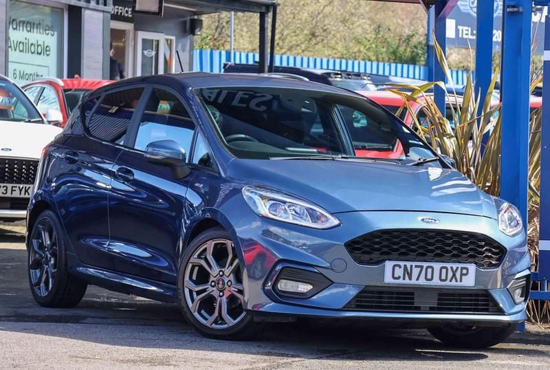 Used Ford Fiesta ST-Line 2020 Blue Hatchback