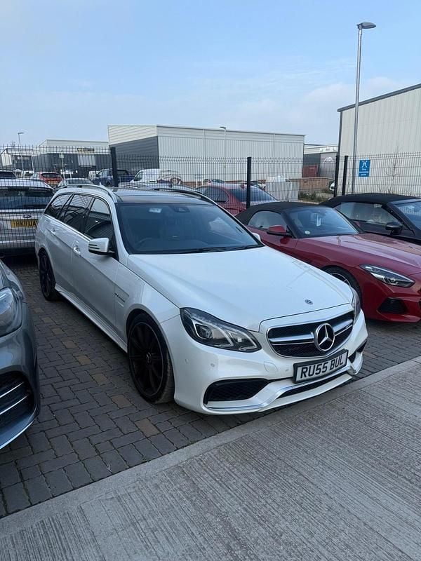 Used Mercedes E63 AMG 2014 White Estate