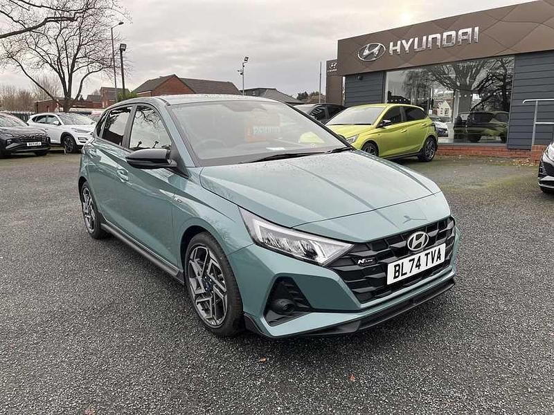 Green New 2024 Hyundai i20 N Line Hatchback | £18,995 (Super price) - Image 1/4