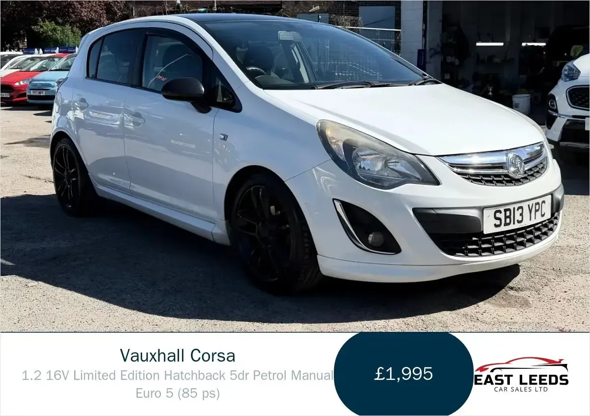 Usado Vauxhall Corsa Edition 85 HP (62 kW) 2013 Branco Citadino