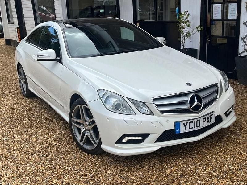White Used 2010 Mercedes E350 Coupe | £6,499 (Expensive) - Image 1/4