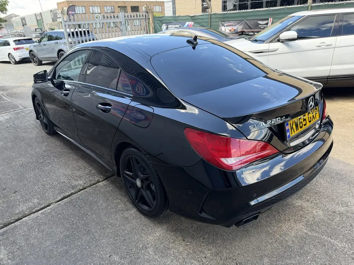 Used Mercedes CLA220 AMG 177 HP (130 kW) 2016 Black Sedan