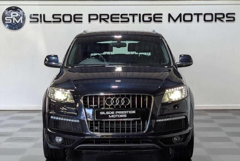 Used Audi Q7 S-Line 245 HP (180 kW) 2010 Blue SUV
