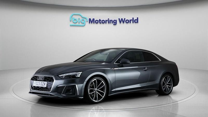 Used Audi A5 S-Line 150 HP (110 kW) 2023 Grey Coupe