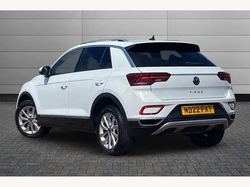 Used VW T-Roc Style 150 HP (110 kW) 2022 White SUV