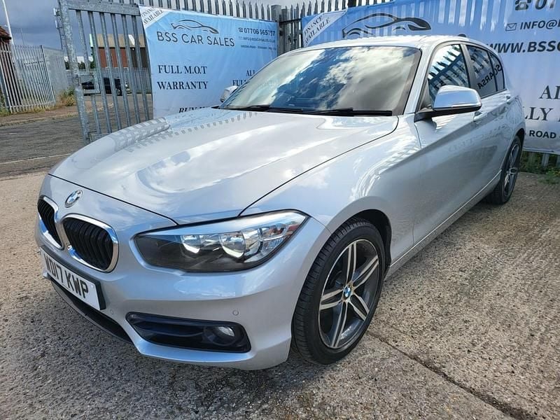 Used BMW 120 Sport Line 188 HP (138 kW) 2017 Silver Hatchback