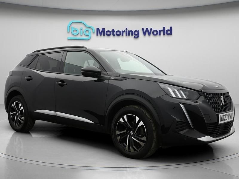 Black Used 2023 Peugeot 2008 GTi SUV | £15,300 (Fair price) - Image 1/4
