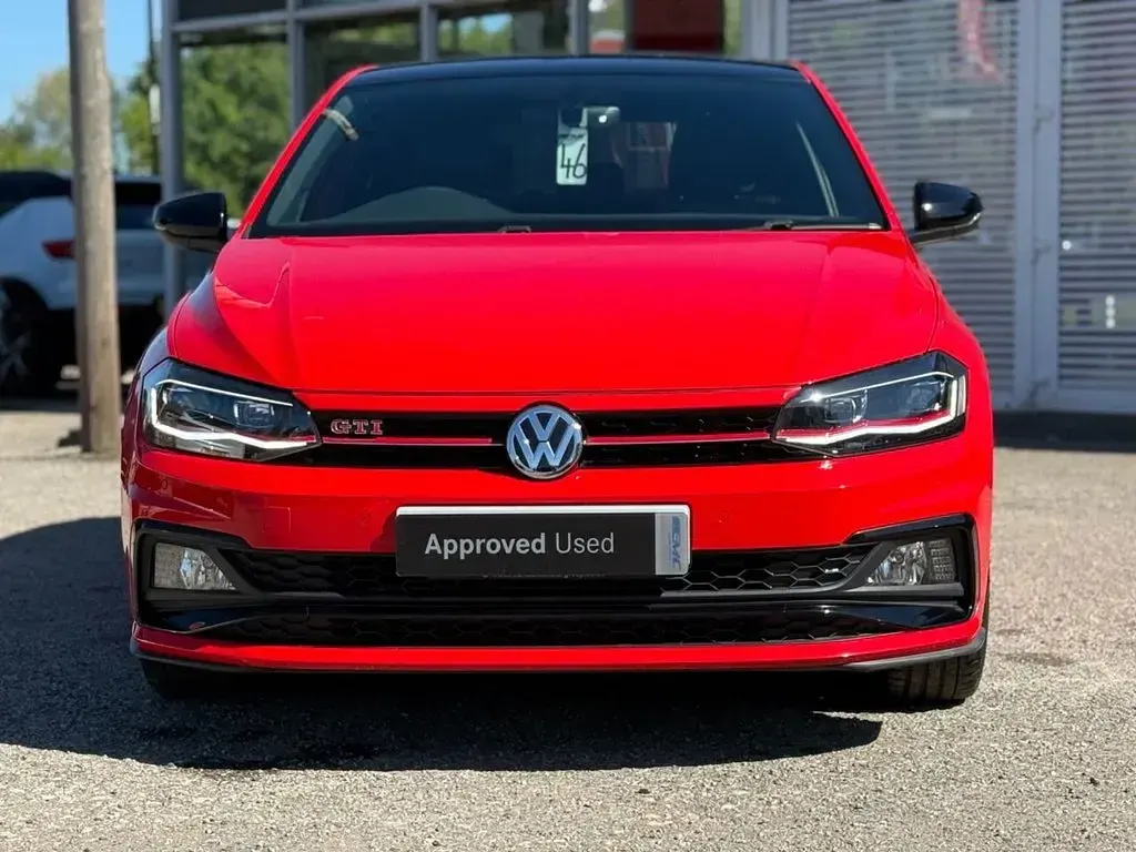 Used VW Polo GTI 200 HP (147 kW) 2019 Red Hatchback
