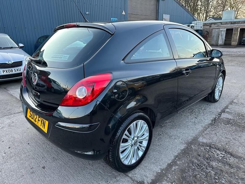 Used Vauxhall Corsa 2012 Black Hatchback