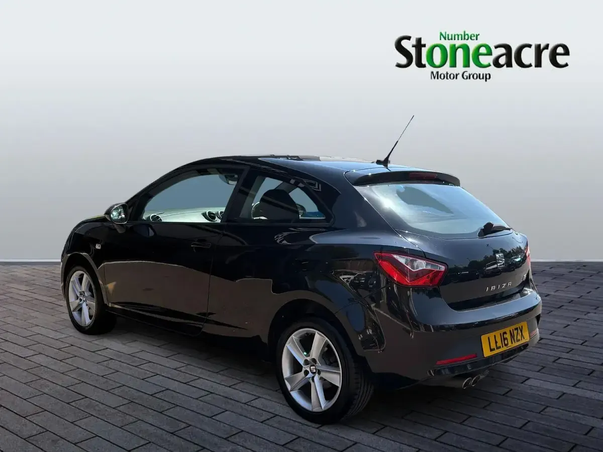 Used Seat Ibiza FR 90 HP (66 kW) 2016 Black Hatchback