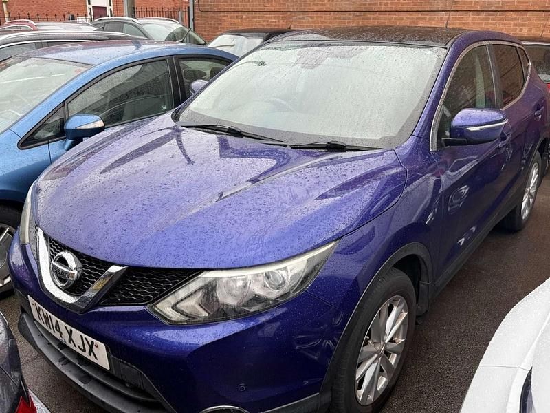Blue Used 2014 Nissan Qashqai Acenta Premium SUV | £4,875 (Expensive) - Image 1/3