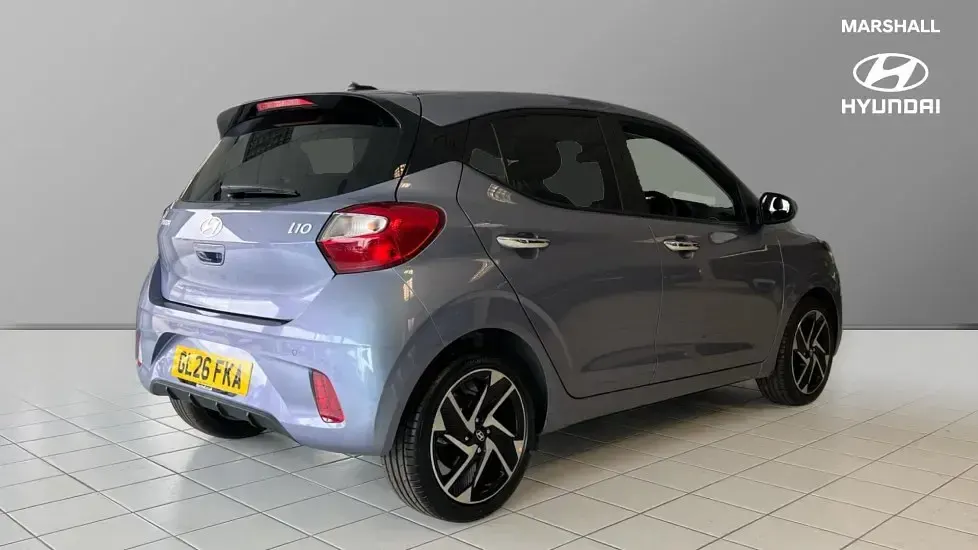 New Hyundai i10 Premium 79 HP (58 kW) 2026 Meta blue Hatchback