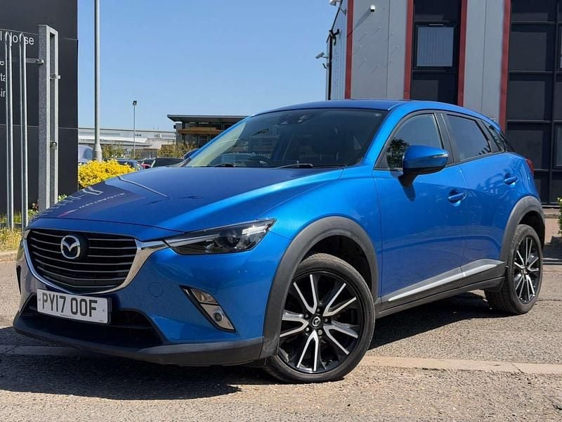 Begagnad Mazda CX-3 Inclusive 105 HK (77 kW) 2017 Blå SUV