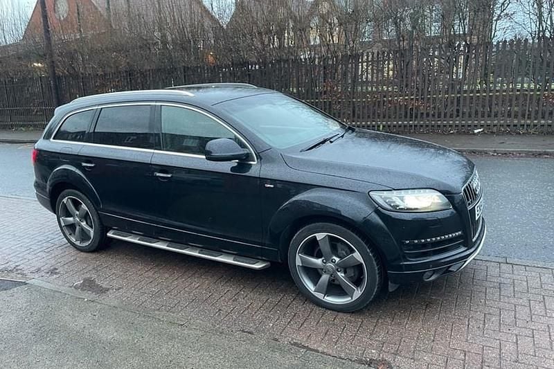 Black Used 2015 Audi Q7 S-Line SUV | £7,990 (Super price) - Image 1/1