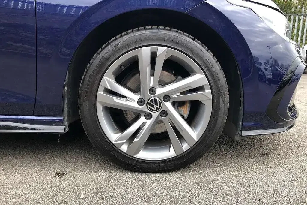 Used VW Golf VII R-line 2021 Blue Hatchback