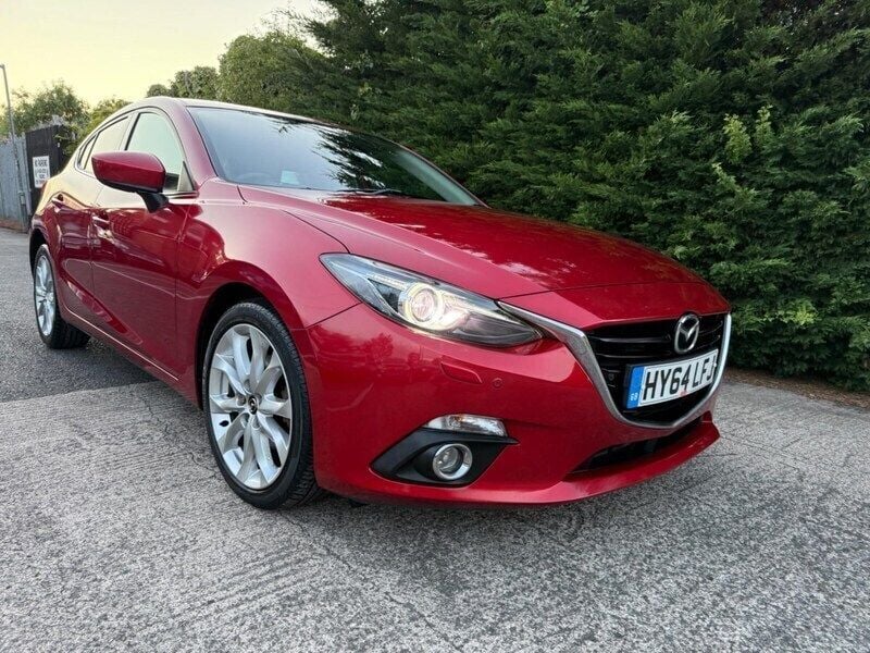 Red Used 2014 Mazda 3 Inclusive Hatchback | £5,995 (Fair price) - Image 1/4