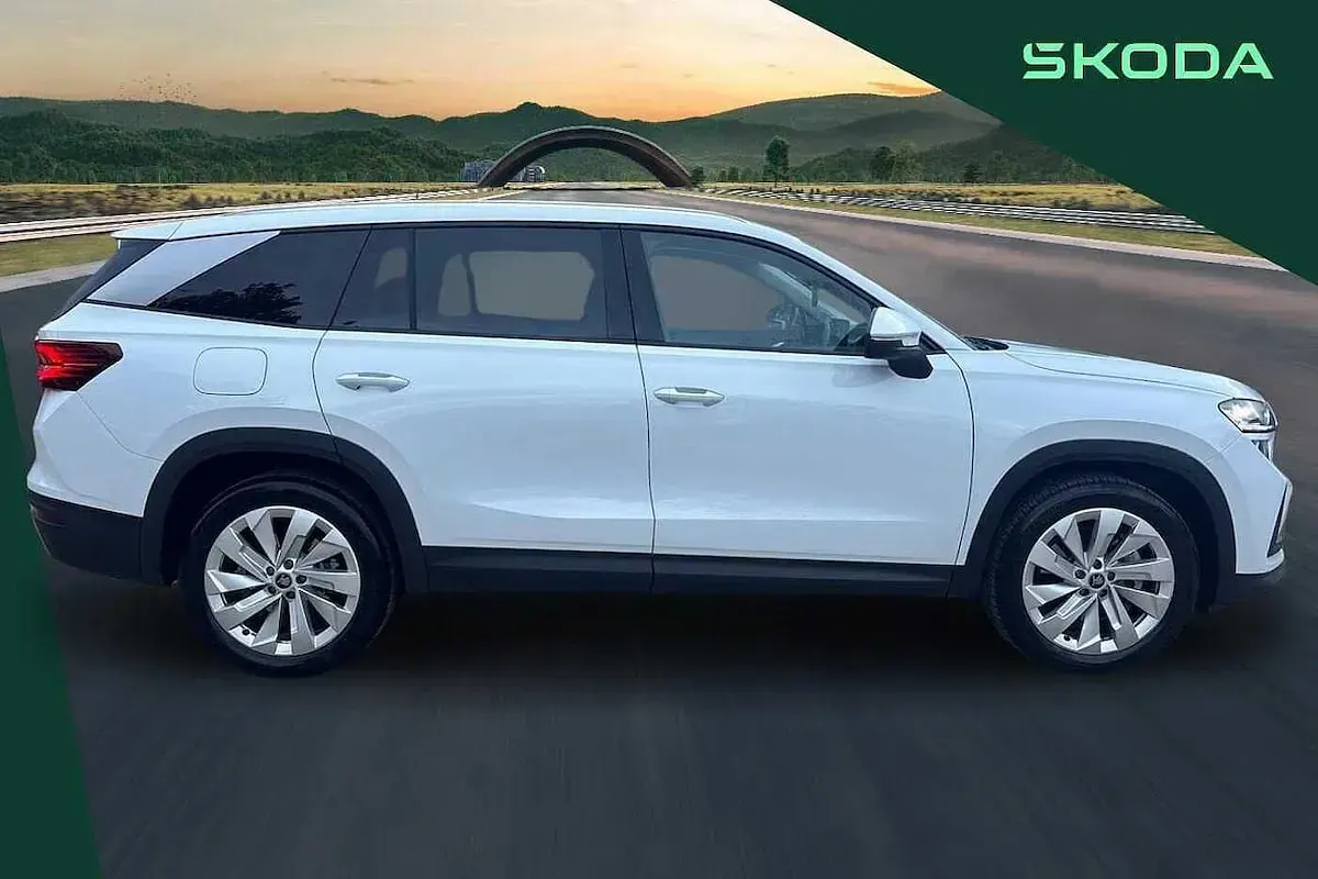 Used Skoda Kodiaq SE L 193 HP (141 kW) 2025 Moon white metallic SUV